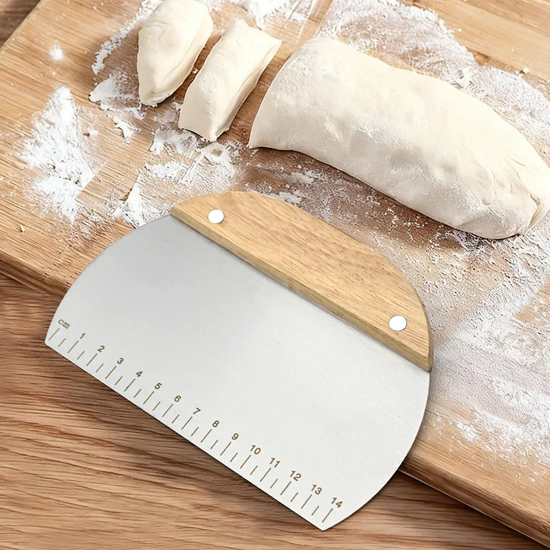 Stainless Steel Dough Scraper 4