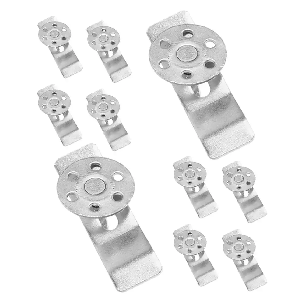 

10 Pcs Sink Repair Kit Undermount Clips for Granite Bracket Support Brackets Stainless Steel
