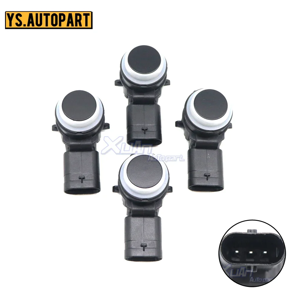 4pcs Front A0009050242 Left NEW PDC Parking Sensor Bumper Reverse Assist For Mercedes-Benz A B Class GLK SL 2012-2015 0263013053