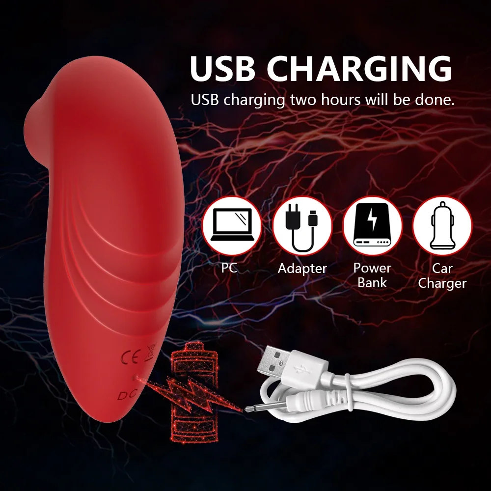 Powerful Nipple Massager Sucking Vibrator for Women Clitoral Vacuum Stimulator Female Masturbator Sex Toys for Adult 18 - view 5