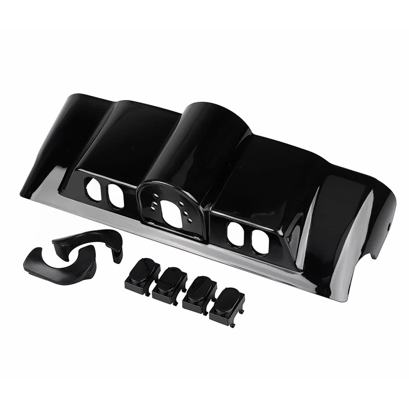Super Sale Motorcycle Inner Fairing Cover Switch Panel Cap Accent for Harley Touring Street Electra Glide Tri FLHTC FLHTCU FLHX