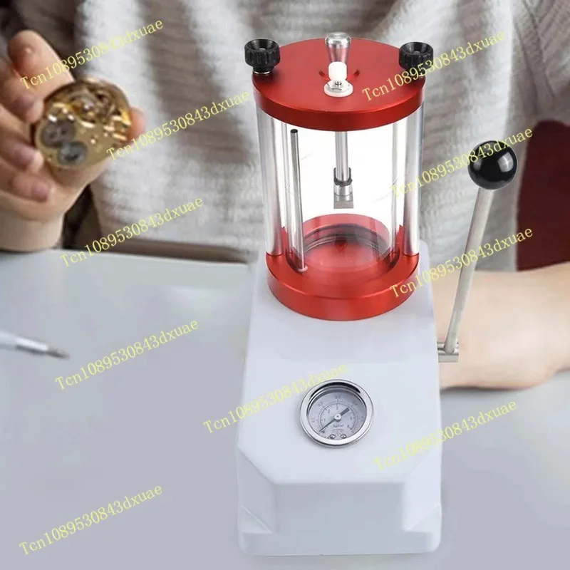 Watch Waterproof Tester Watch Case Resistance Pressure Tester Test Device Apparatus Aluminum Alloy Watch Waterproof Test Tool