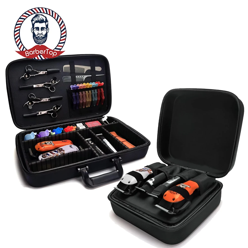 Electric Clipper Bag Barber Tool Storage Case Travel Shaver Organizer Beard Trimmer Box Salon Hairdressing Carrying Case