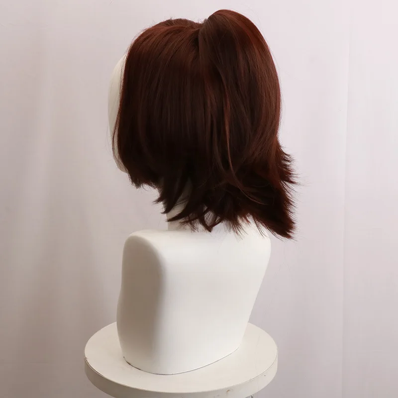 Hanji Zoe / Hange Zoë aanval op Titan cosplay pruik