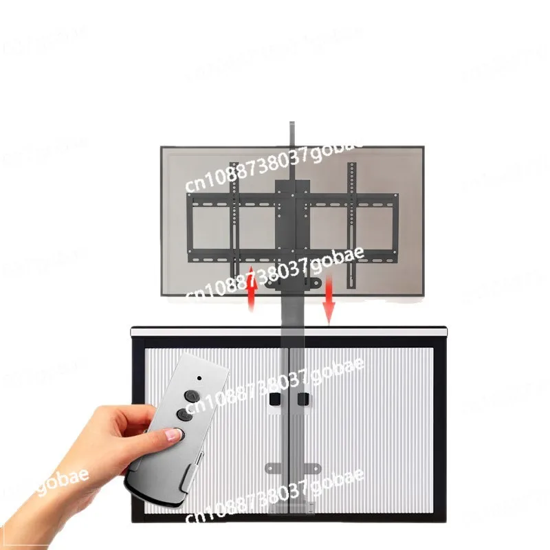 Support caché télescopique de levage pour télécommande TV LCD, universel