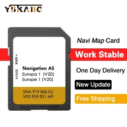 5NA919866ET Speicherkarte SD Card Europa V19 Navigations system 2024 Update Navi New for Discover Media System AS