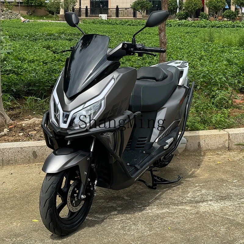 دواسة HJ150 ذات عجلتين مبردة بالهواء، نقل الركاب الوطني IV EFI، دراجة نارية منزلية للوجبات الجاهزة