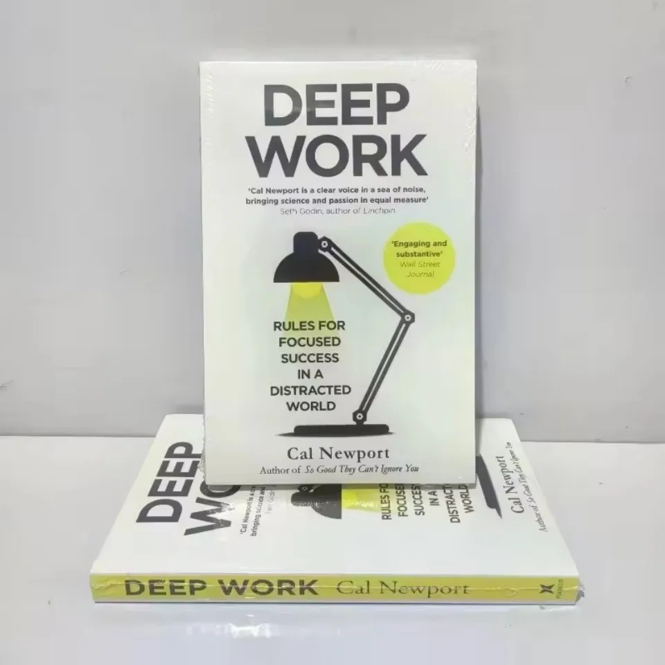 

Горячая продажа книг Правила глубокой работы при расскаданном sukcesu во отработанном мире Лидерство и мотивационные книги Cal Newport Английская книга