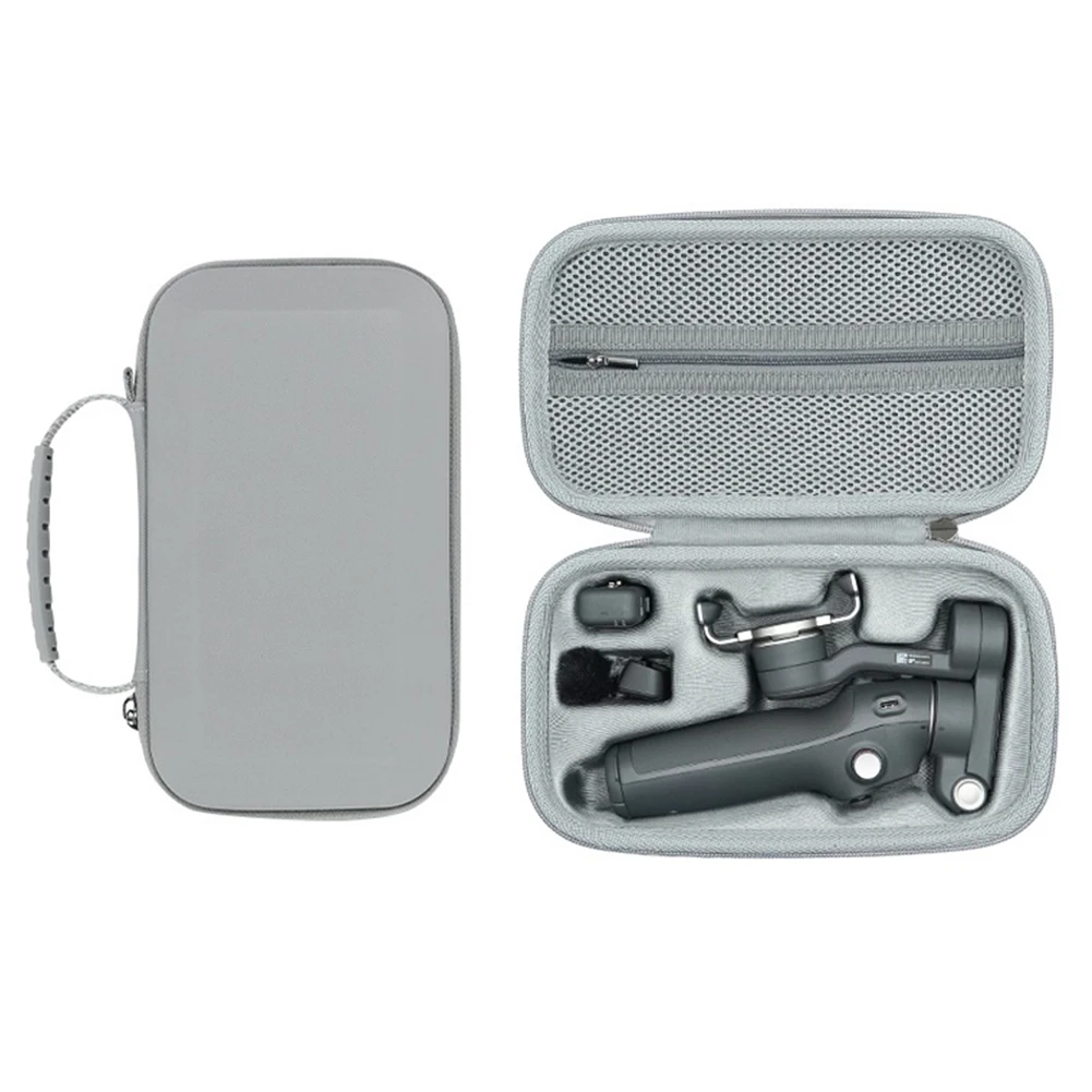 Handheld Action Camera Case with Shoulder Strap Hard Shell Storage Bag Camera Protective Case for DJI Osmo Mobile 7/7P
