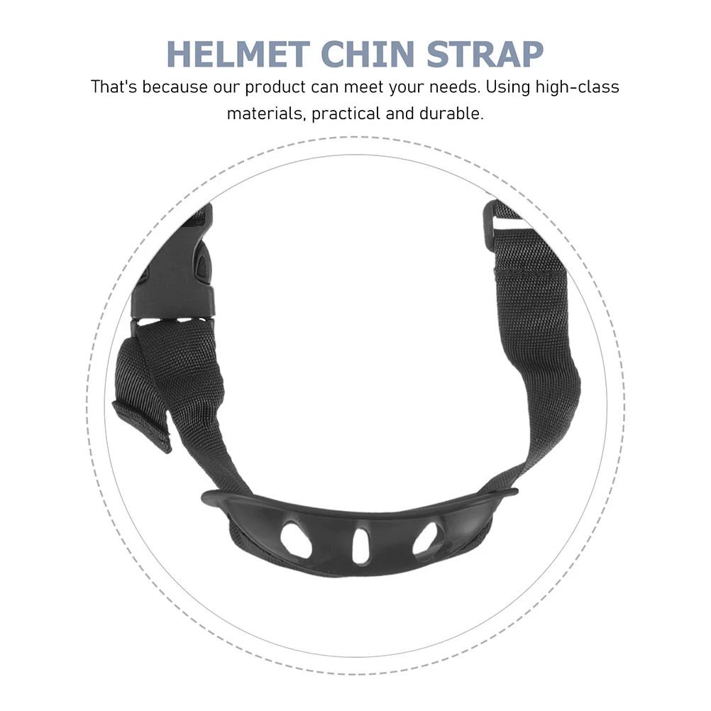 

3Pcs Professional Chin Strap Adjustable Elastic Band for Construction Safety Durable Practical Accessory