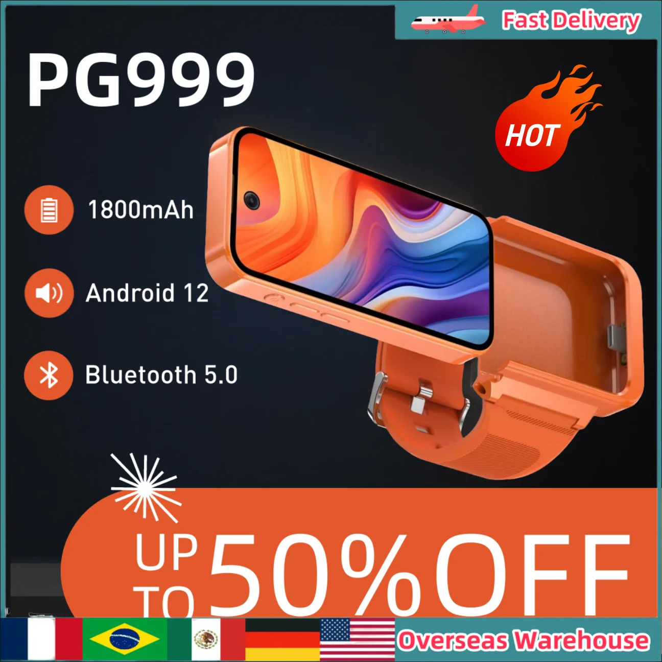 

Новые смарт-часы PG999 с мини-телефоном, сенсорным экраном, двумя SIM-картами, 4G Wi-Fi, GPS, двойным режимом ожидания, глобальной связью, Android 12, HD-камерами. Отличный подарок.