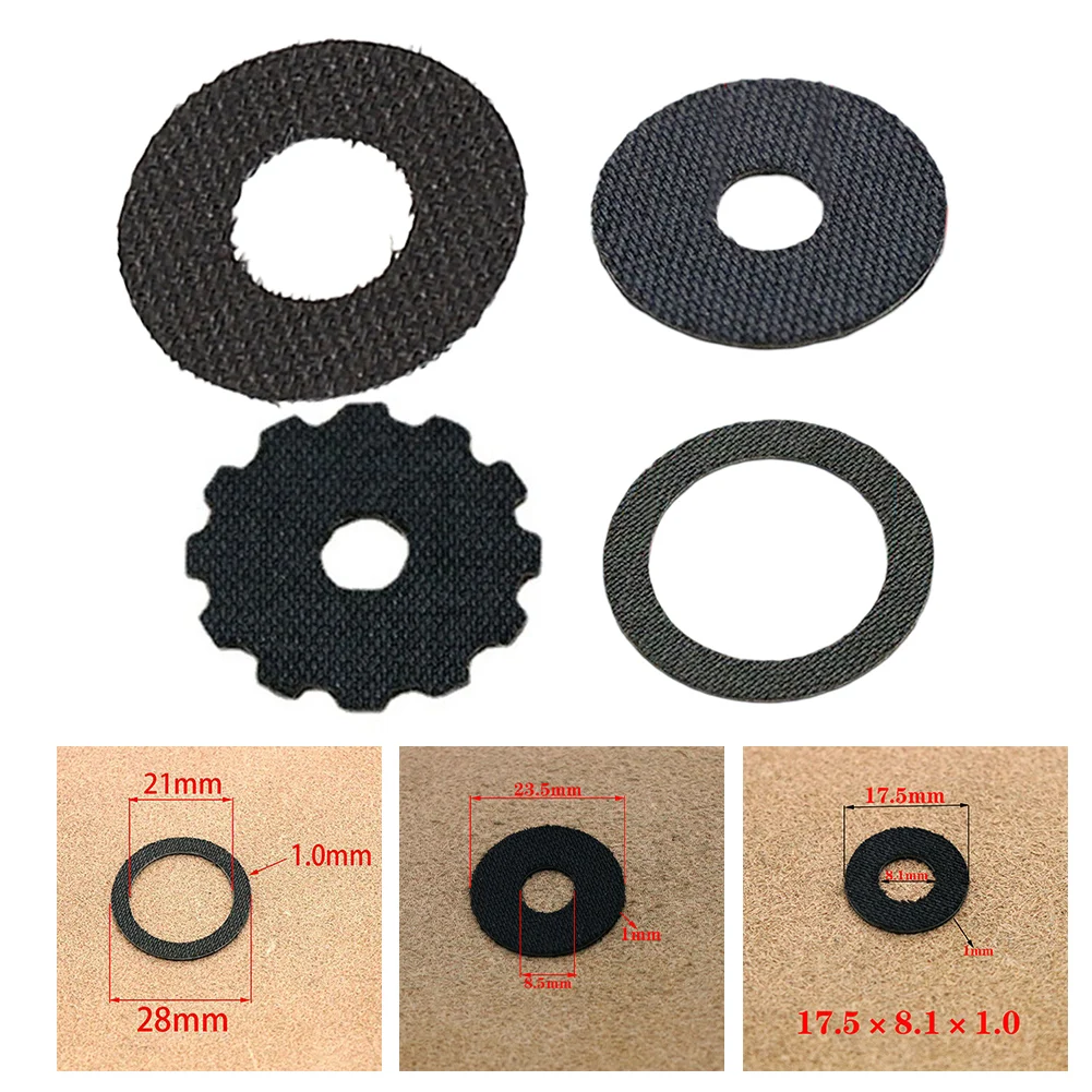 1mm Carbon Fiber Drag Washer Fishing Reel Brake Pads Washer Accessories For Bait Casting Drum Fishing Reels Parts