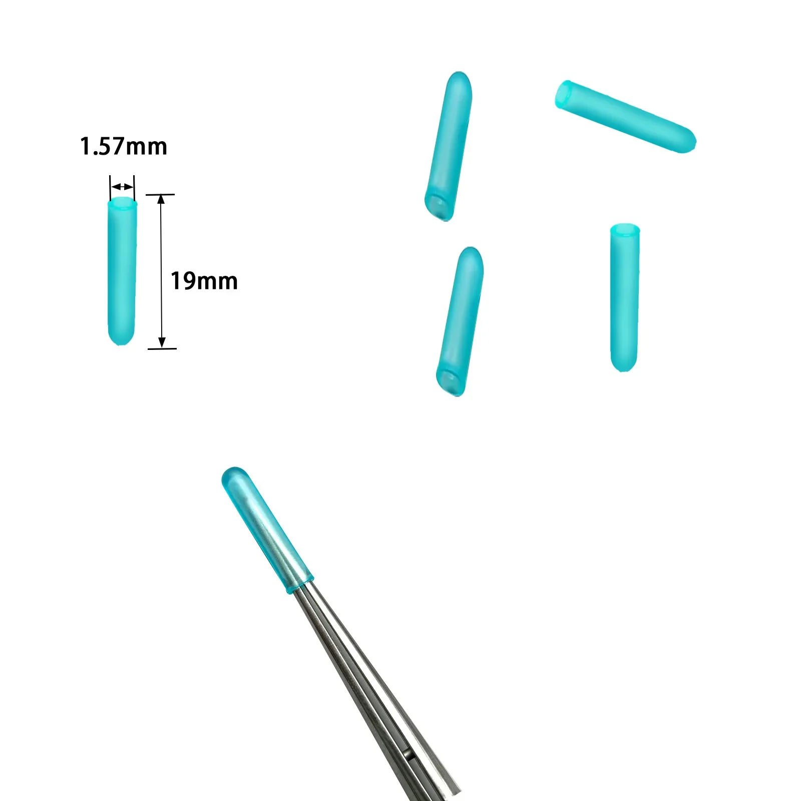 

Surgical instrument tip protection, Instrument Protective Cover, Microscopic instruments Kirschner cap 100 pcs