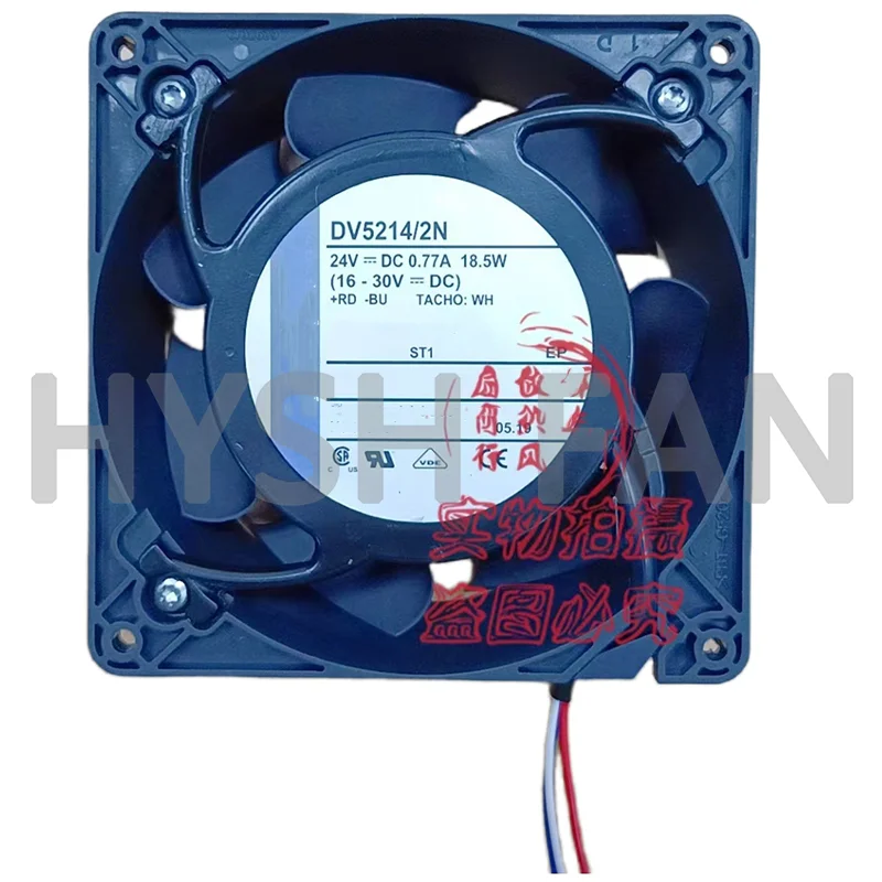 DV5214/2N 24V 0.77A 18.5W 12738 Axial Flow Heat Fan