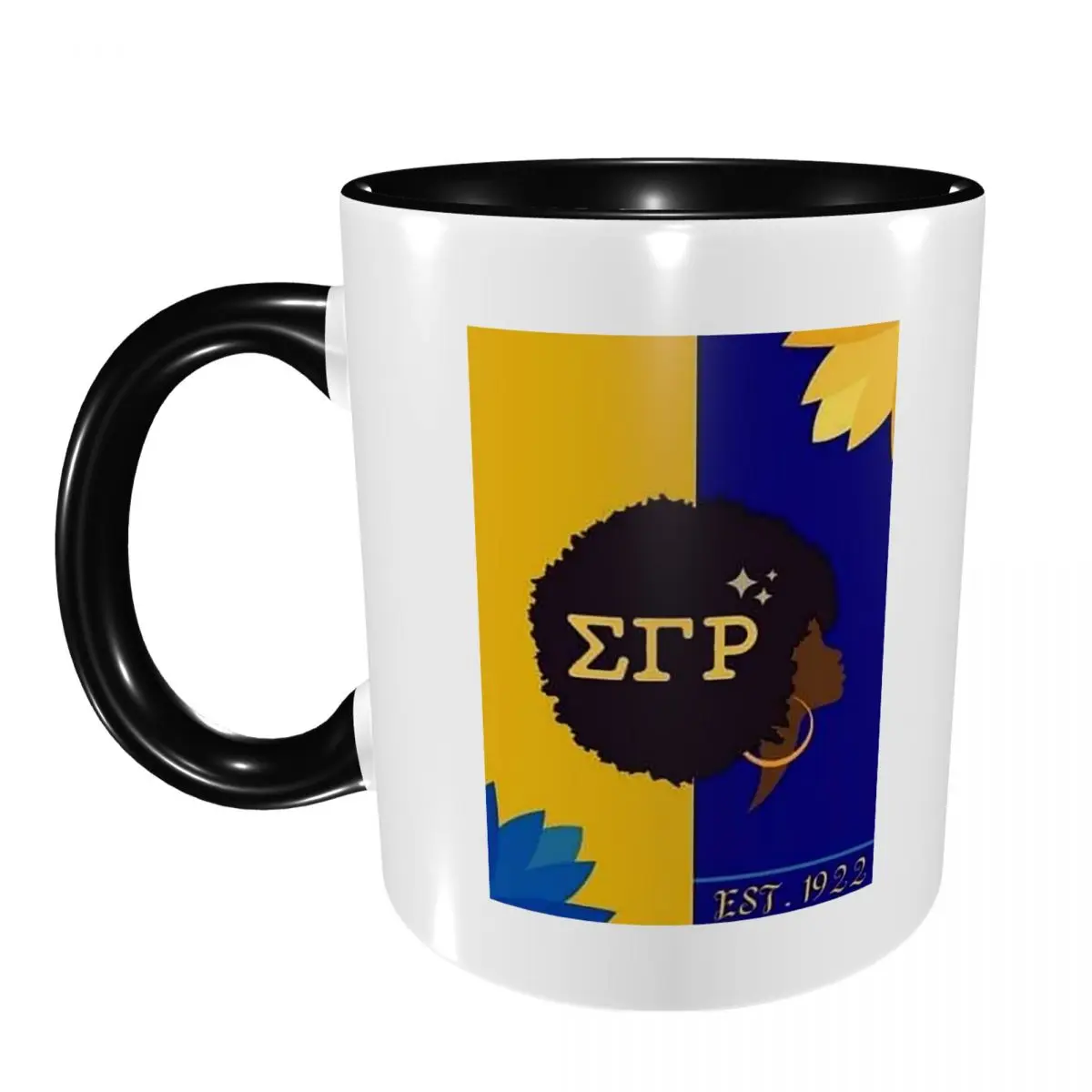 Sigma Gamma Rho 1922 SGR Mug Funny Ceramic Coffee Cups Tea Mugs Milk Cup Drinkware Gift for Friends