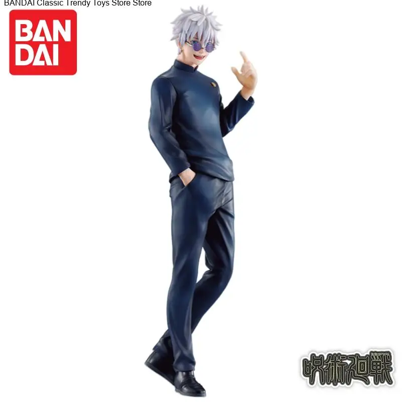 Em estoque bandai original jujutsu kaisen satoru gojo geto suguru banpresto anime figuras de ação brinquedos modelo boneca nova caixa
