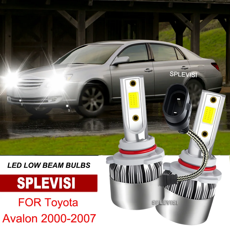 

2x 9006 HB4 LED Headlight Low Beam Bulbs 6000K White Replace For Toyota Camry 1992-2006 LAND CRUISER 1998-2007 Avalon 2000-2007