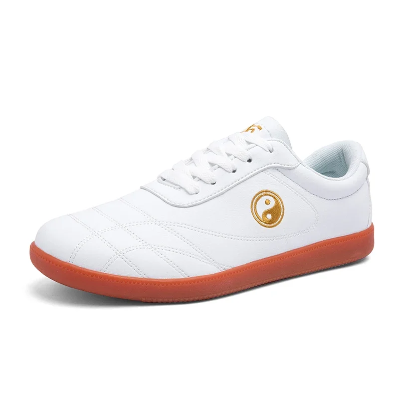 Tai Chi Schoenen Voor Heren Dames Fitness & Cross-Training Sneakers Lichtgewicht Zachte Zool Kung Fu Schoenen Wit Zwart