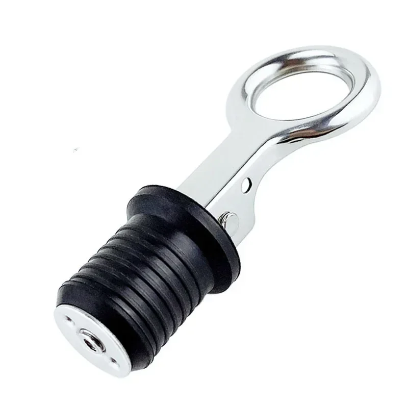 19/25/32mm marine drain plug adjustable snap-on stainless steel deck plug speedboat kayak motorboat hardware accessories