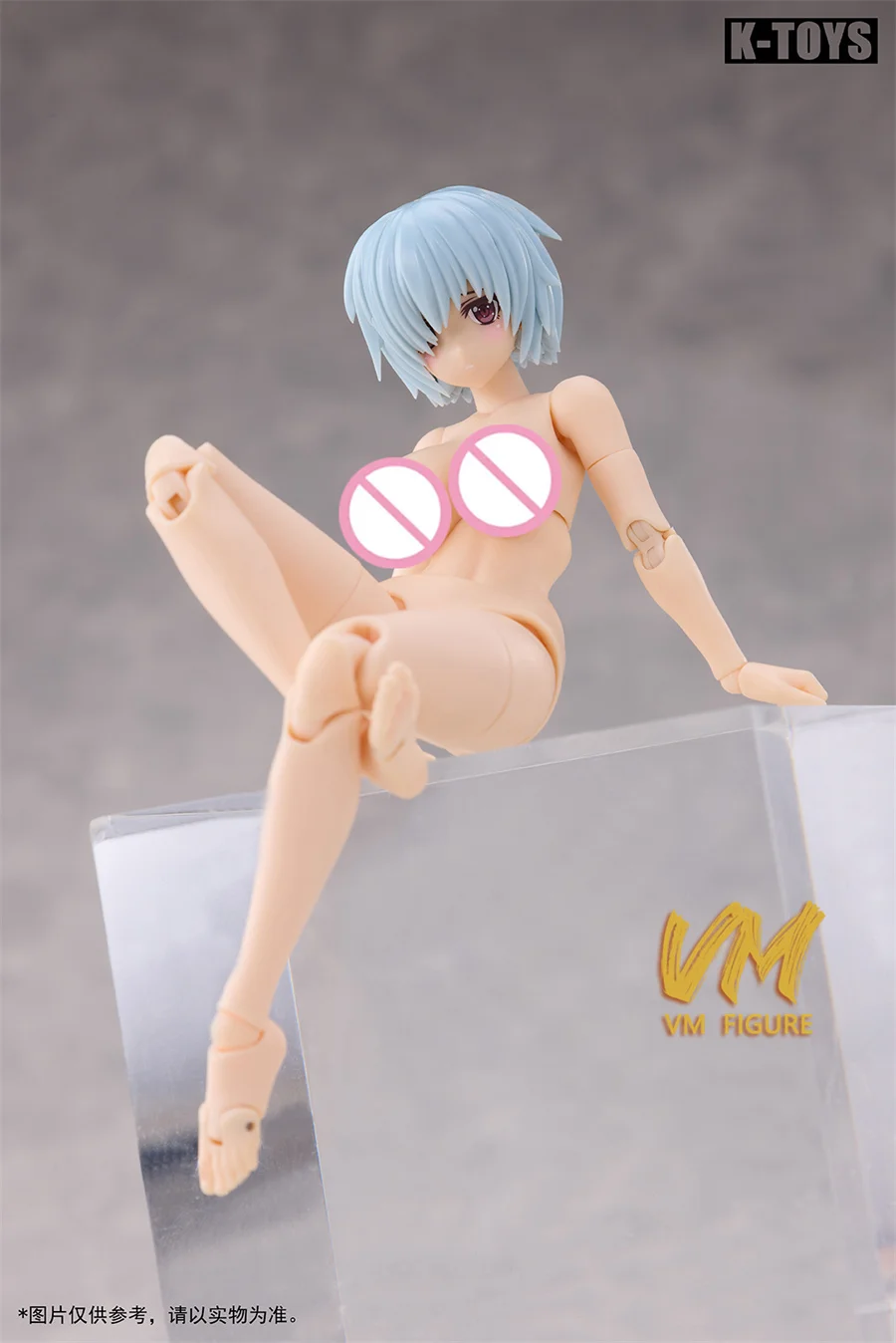 K-Toys KT02 Scala 1/12 Stile Anime Giapponese Seni Super Grandi Curvy Corpo Femminile 6 "Flesibile Soldato Action Figure Modello Bambola Giocattolo