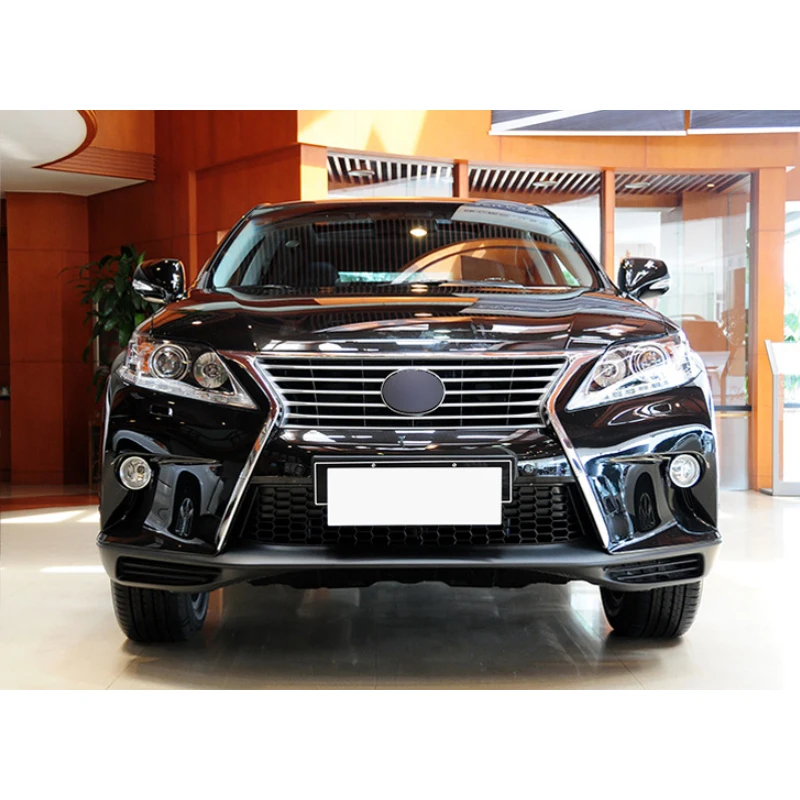 Facelift Upgrade Bodykit For Lexus RX350 RX450H 2009-2012 body kit car Front Grill Front Bumper Lip Front Face