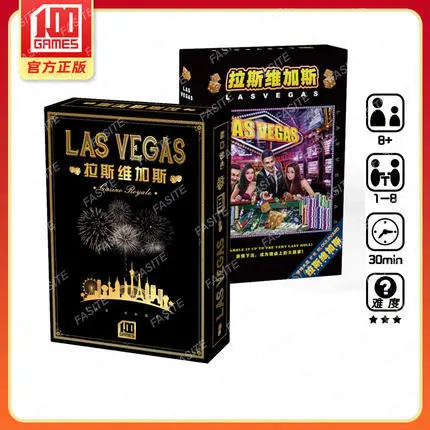 Las Vegas board game card party game 1-8 people leisure entertainment adult children family Game Gift