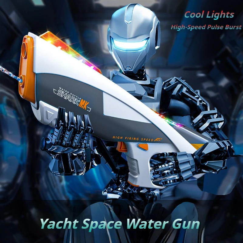 Cool Marquee Absorb Water With One click Electric Water Gun Fully Automatic Beach Water Toy Guns Play Children And Adults Gift