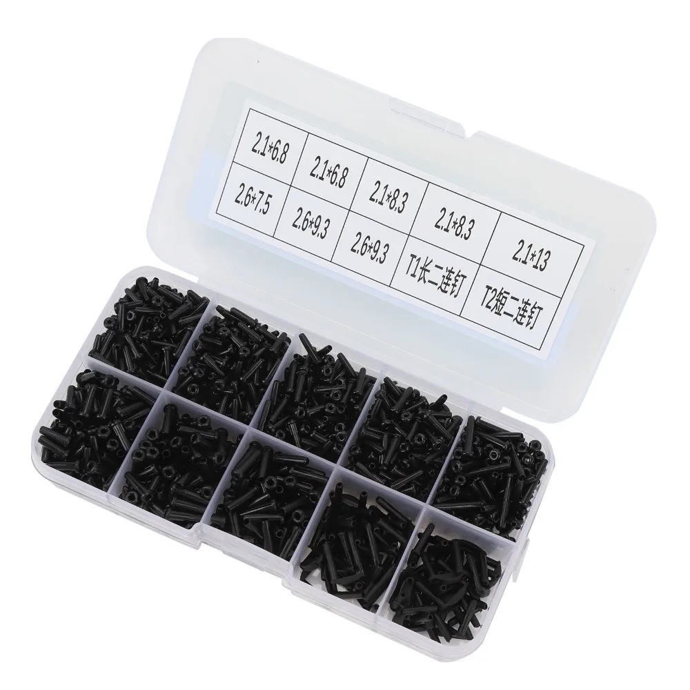 

Set Badminton String Protector Various Nail Types Storage Box Badminton Grommets Tool Nylon Racket Replacement Tool