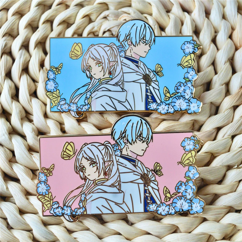 أزياء أنيمي فريرين: ما وراء نهاية الرحلة هيميل التأثيرية شارة معدنية دبوس بروش الدعامة هدية عيد الميلاد #2