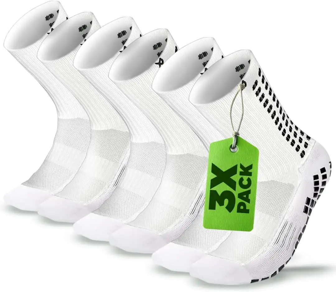 

Dual Grip Soccer Socks for Men and Women - Performance & Comfort with GripArray Technology