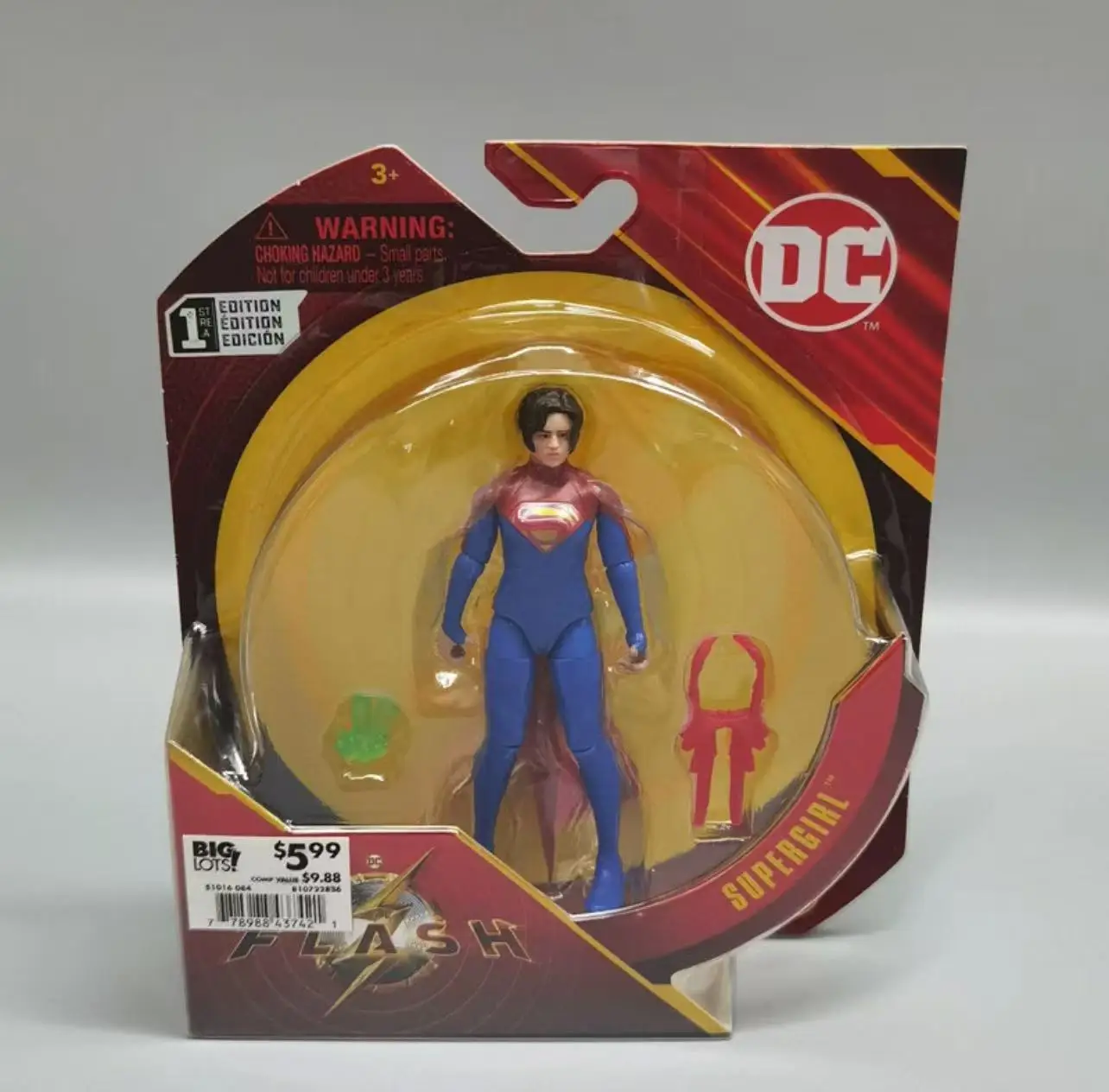 Figurka BeastKingdom Batman The Flash z kreskówki, personalizowana, kreatywna figurka anime, ruchoma figurka na stół, dostępna od ręki.