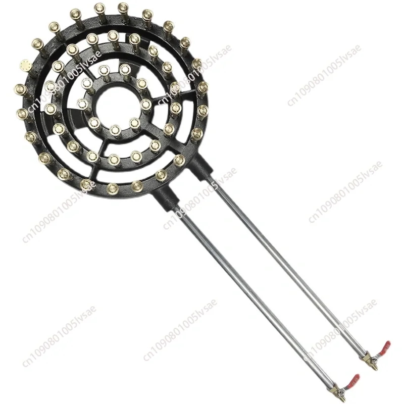 

Чугун хорошего качества, газовая струйная горелка для сжиженного нефтяного газа и Ng для пищевого оборудования с 50 насадками