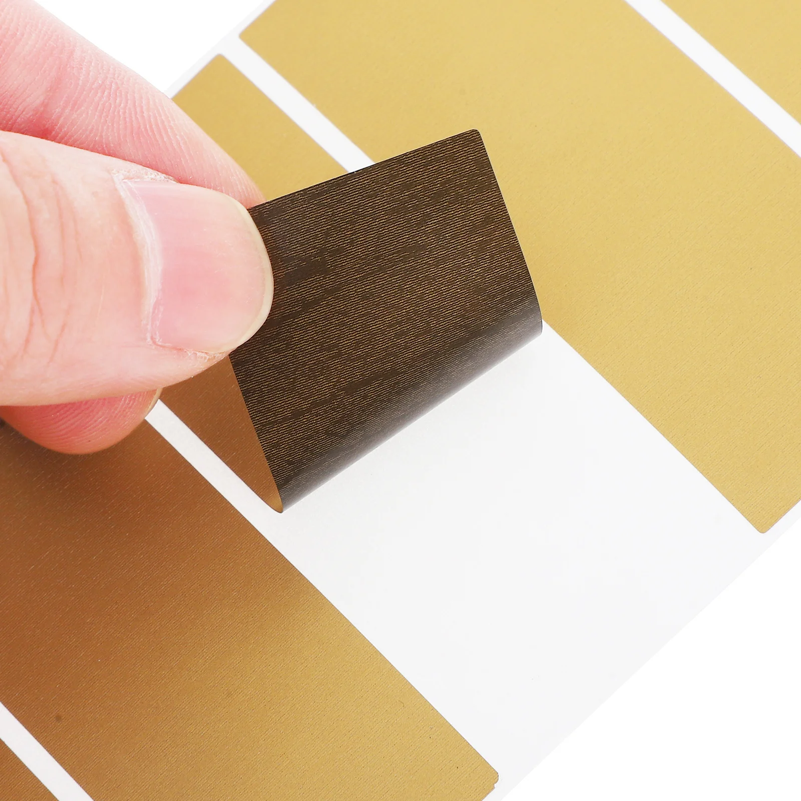 Scratch Off Stickers Rectangle Roll 120 Labels Sturdy Adhesive DIY Party Classroom Reward Scratch Coating Label Game