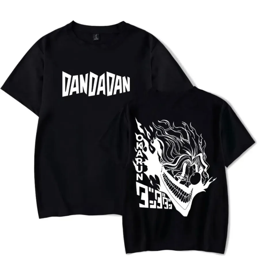 Anime DAN DA DAN Dandadan Oversized T Shirt Women Men Summer Fashion O-neck Short Sleeve Funny Tshirt Graphic Tees Streetwear