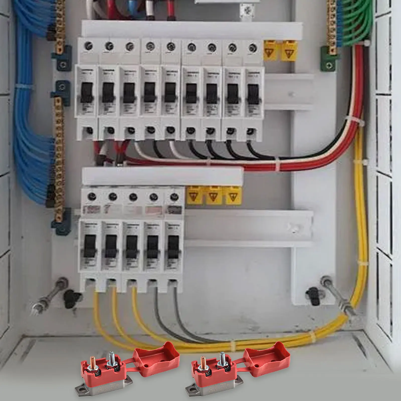 

Защита зарядного устройства Автоматический выключатель 12 В-24 В для защиты от перегрузки цепи Компактный и портативный дизайн