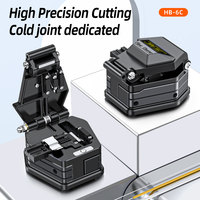HB-6C New FTTH High Precision cutting tool Optical Fiber Cleaver Cable Fusion Splice Cutting Knife Cold Splicing Tool Set