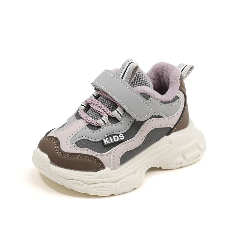 Skin-Friendly Kids Lightweight  Athletic soft and waterproof comfort Sneaker Shock Absorbing Sole