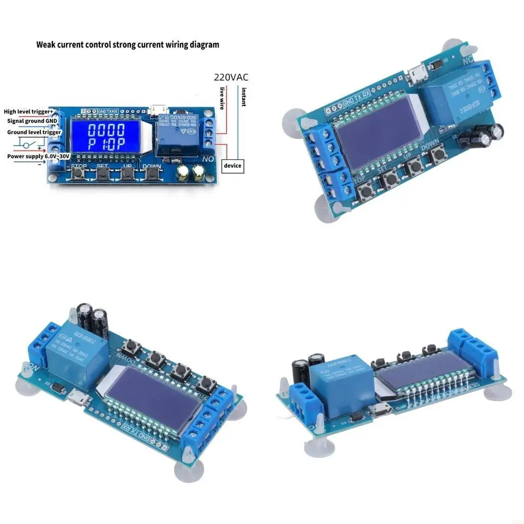  Practical Power Time Controllers Module for Automation and Projects Supplies