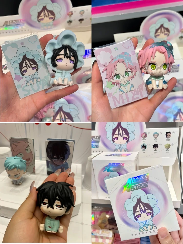 

Аниме Alien Stage ALIENSTAGE Alien Stage Blind Box Детская серия Ручные аксессуары Teruterubozu Keycap Модные игрушки День рождения Fes