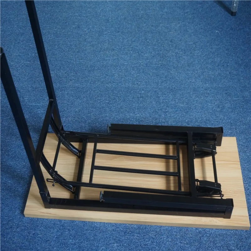 Long desk, table foot bracket, square , training table bracket, folding  foot, office meeting  leg, iron s