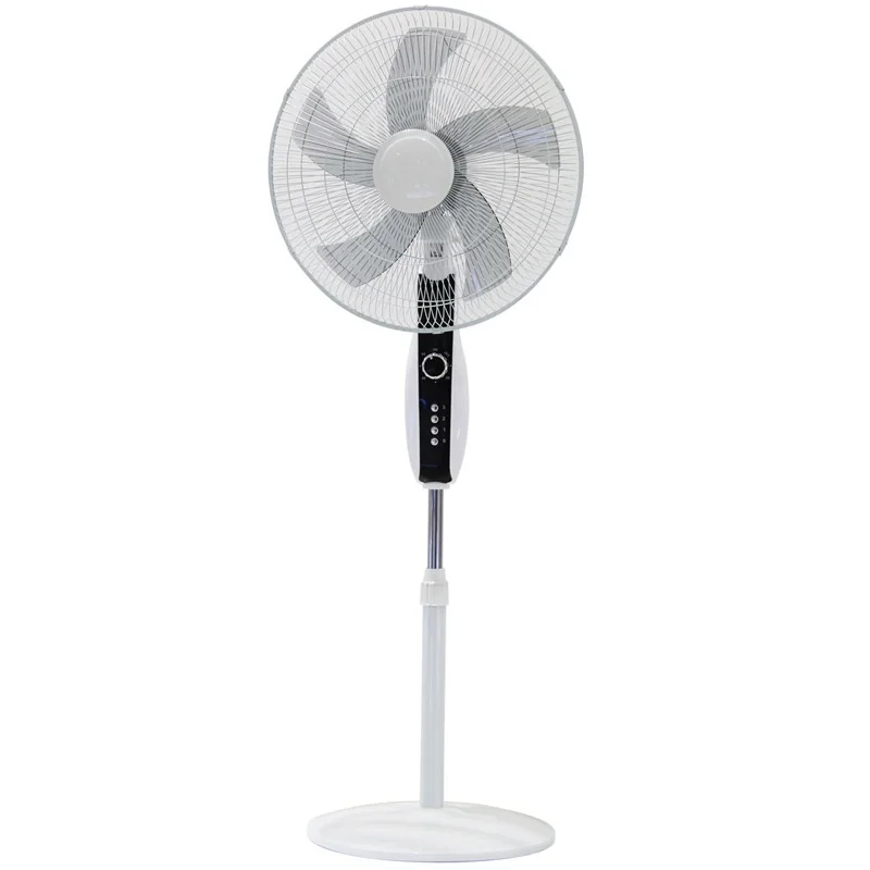 

18-Inch Household Electric Fan with Light & Sound Mechanical Control Battery Operated Factory Direct Sales Vertical Standing Fan