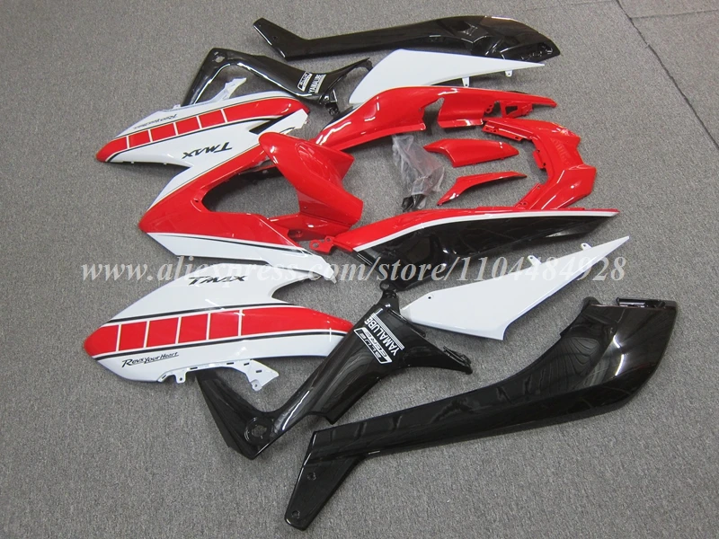New ABS Motorcycle Fairings Kit Fit For YAMAHA T-Max 530 2017 2018 17 18 Bodywork Set Custom White Black Red