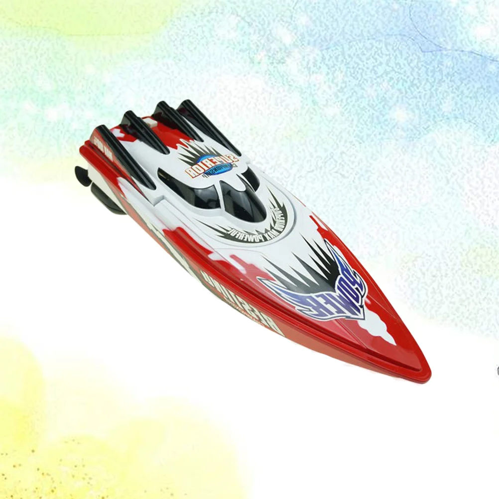 

Remote Control Boat High Speed Waterproof Dual Layer Spring Design Auto Self- Strong Motor Water Cooling