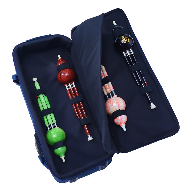 2/4/6 Pack Hulusi Bag Oxford Cloth Hulusi Storage Bag Thicken Anti Fall Hulusis Protect Box Folk Musical Instrument Accessories