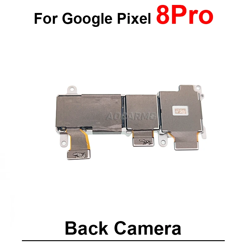 مواجهة أمامية + كاميرا خلفية واسعة مجموعة كاميرات رئيسية كابل مرن لقطع غيار Google Pixel 8 Pro 8Pro