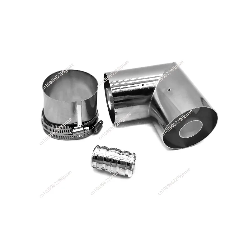 3-1/8 EIA 90 Degree Right Angle RF Conversion Elbow Coaxial Adapter Communication Antenna Cable Accessory