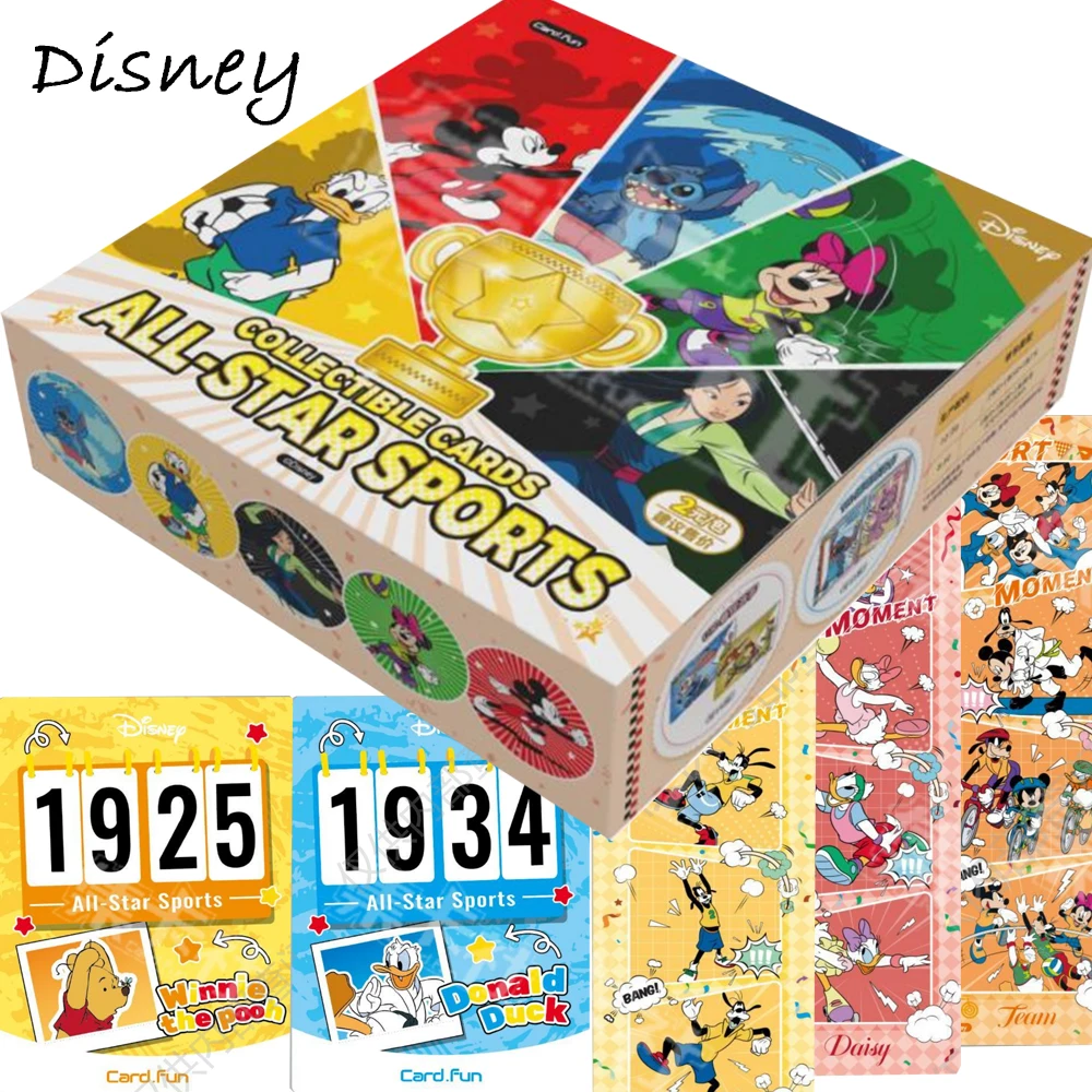 

CARD.FUN Disney Rare Cards Star Sports Games Collection Anime Judy Hopps Goofy Best Player Character Card Children Holiday Gifts