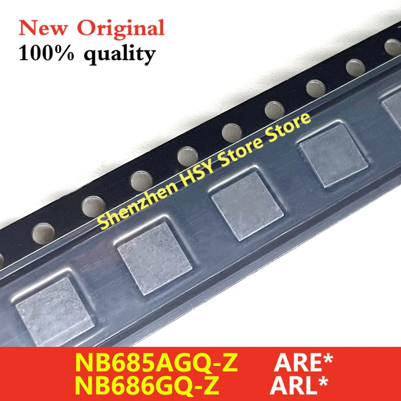 (5 قطع) 100% جديد NB685AGQ-Z NB685AGQ NB685A AREG هي.. NB686GQ-Z NB686GQ NB686 ARLH ARL.. QFN