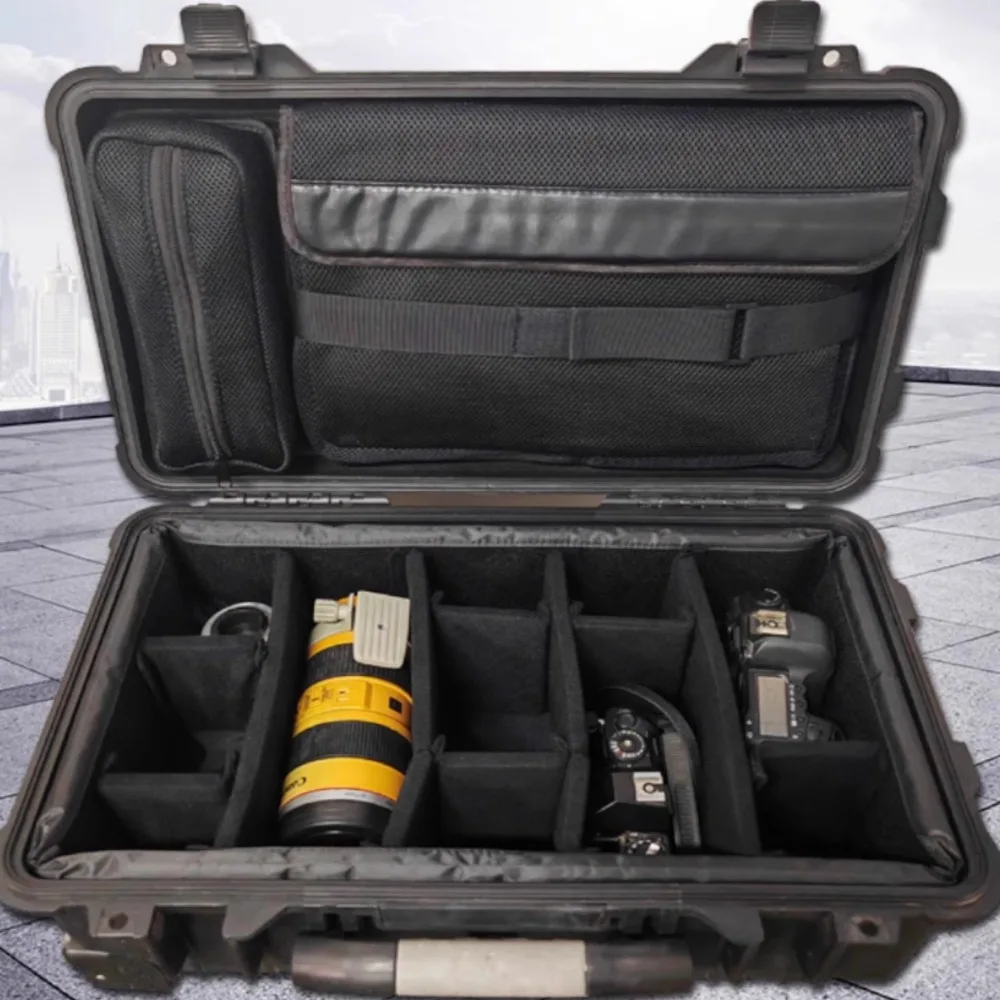 Tool Case Insert Divider Compatible with 1510 1535 Safety Case, Oxford‑Cloth Storage Liner Bag
