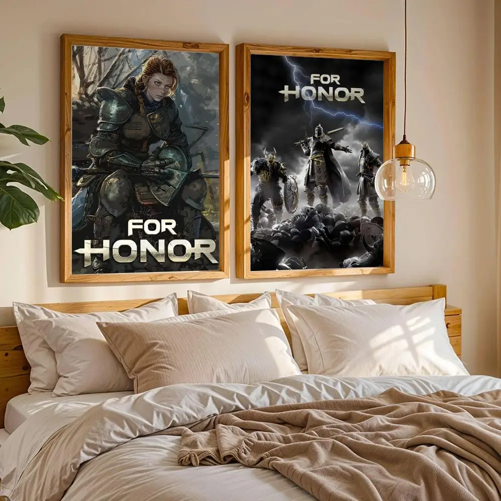 For H-Honor Painting Calligraphy Canvas Painting Art for Bedroom Living Room Home Decor Wall Decoration Decals Gift
